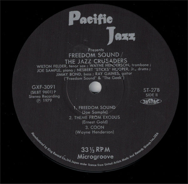 The Jazz Crusaders* : Freedom Sound (LP, Album, RE)