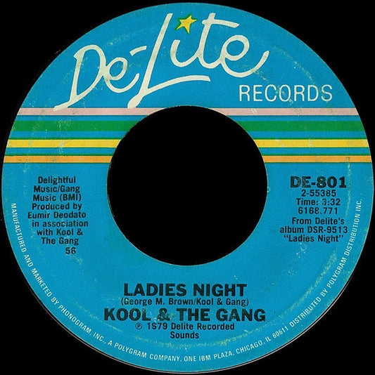 Kool & The Gang : Ladies Night / If You Feel Like Dancin' (7", Single, Styrene, 56 )