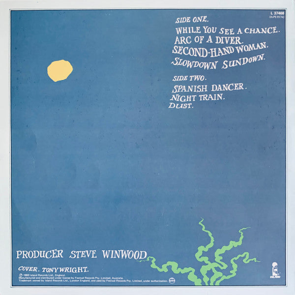 Steve Winwood : Arc Of A Diver (LP, Album)