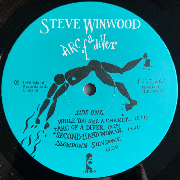 Steve Winwood : Arc Of A Diver (LP, Album)