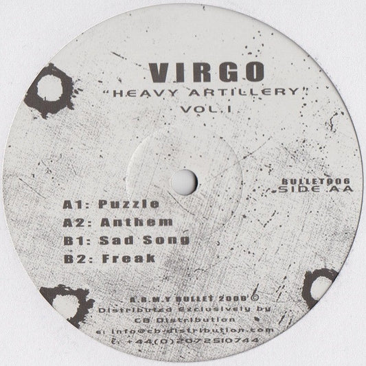 Virgo (8) : Heavy Artillery Vol.1 (12")