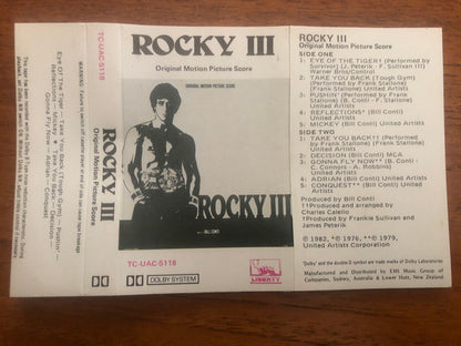 Various : Rocky III - Original Motion Picture Score (Cass, Album)