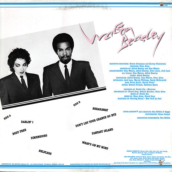 Watson Beasley : Watson Beasley (LP, Album)
