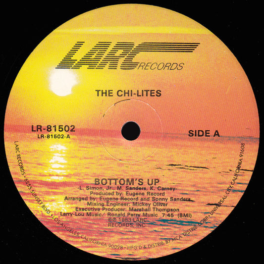 The Chi-Lites : Bottom's Up (12")