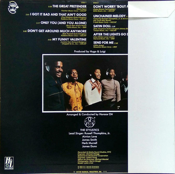 The Stylistics : Once Upon A Juke Box (LP, Album)