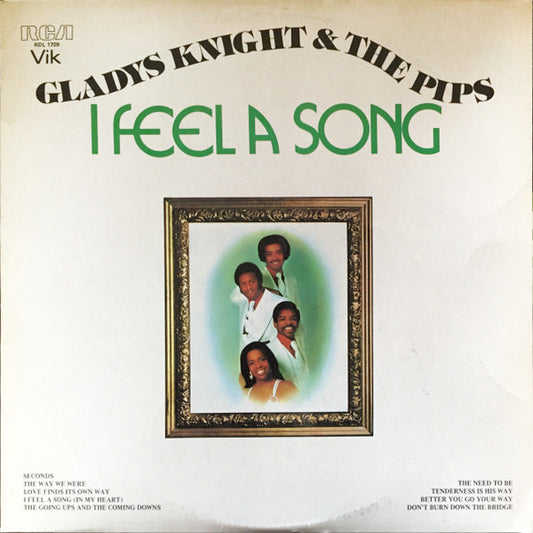Gladys Knight & The Pips* : I Feel A Song (LP, Album, RE)