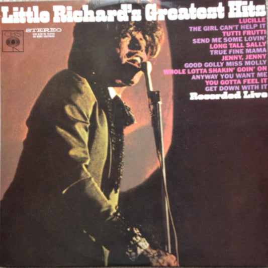 Little Richard : Little Richard's Greatest Hits Recorded Live (LP, Album)