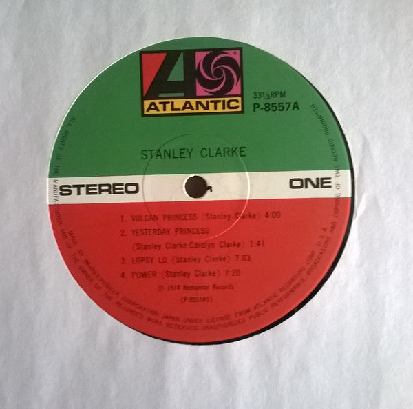 Stanley Clarke : Stanley Clarke (LP, Album)
