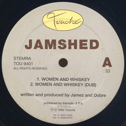 Jamshed : Women And Whiskey (12")