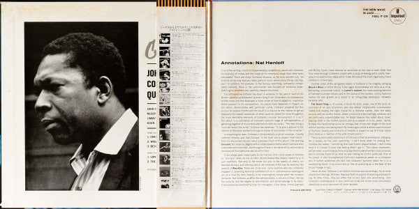 John Coltrane Quartet* : Crescent (LP, Album, RE, Gat)
