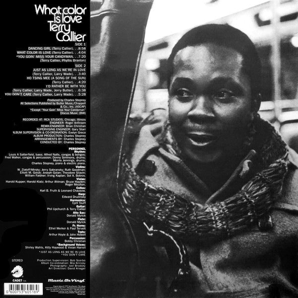 Terry Callier : What Color Is Love (LP, Album, RE, RM, 180)