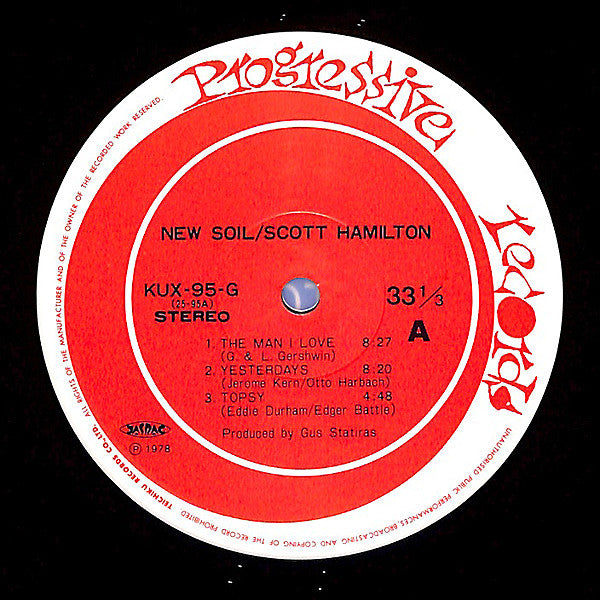 Scott Hamilton : New Soil (LP, Album)