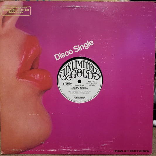 Barry White : It Ain't Love, Babe (Until You Give It) (12", Promo)