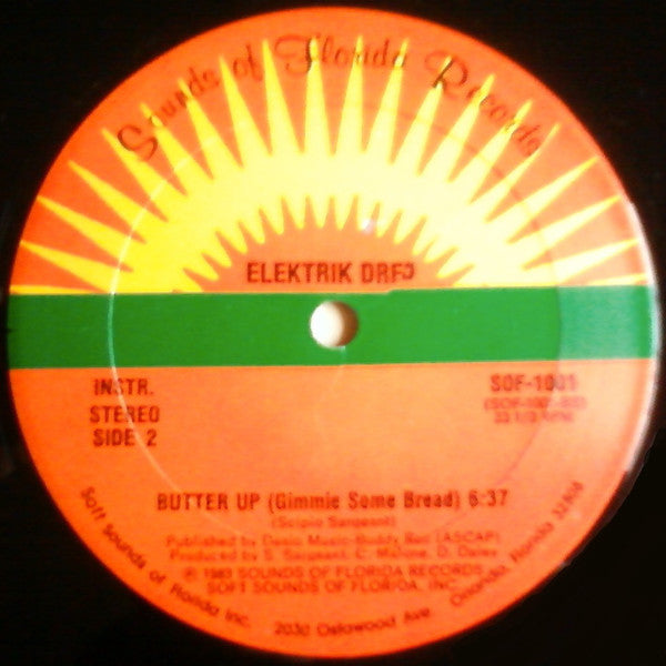 Elektrik Dred : Butter Up (Gimmie Some Bread) (12")