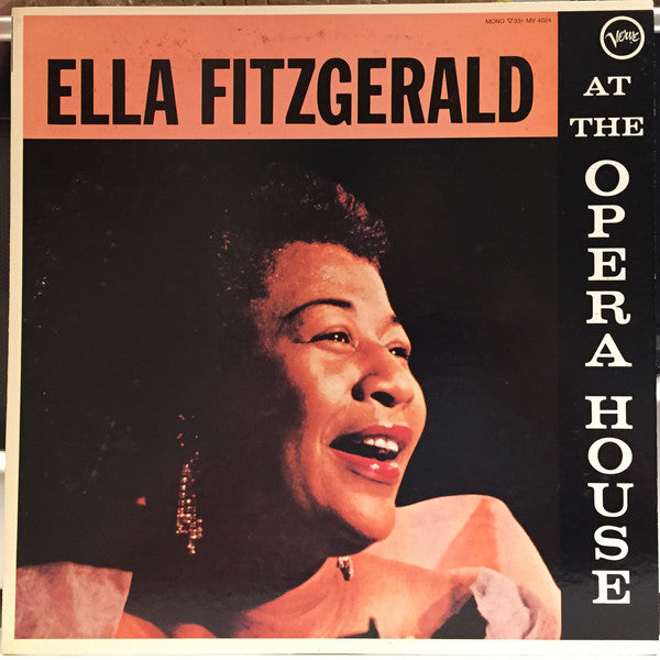 Ella Fitzgerald : Ella Fitzgerald At The Opera House (LP, Album, Mono, RE)