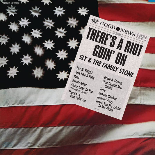 Sly & The Family Stone - There's A Riot Goin' On (LP, Album, Ltd, RE, Red) (Mint (M))