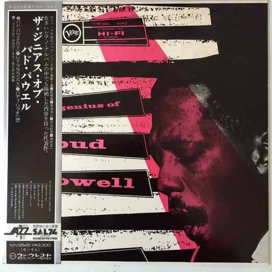 Bud Powell : The Genius of Bud Powell (LP, Album, Mono, RE)