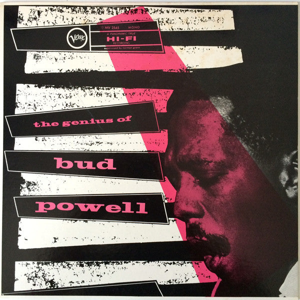 Bud Powell : The Genius of Bud Powell (LP, Album, Mono, RE)