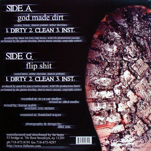 A.G.* Featuring G.D.* : God Made Dirt B/W Flip Sh*t (12")