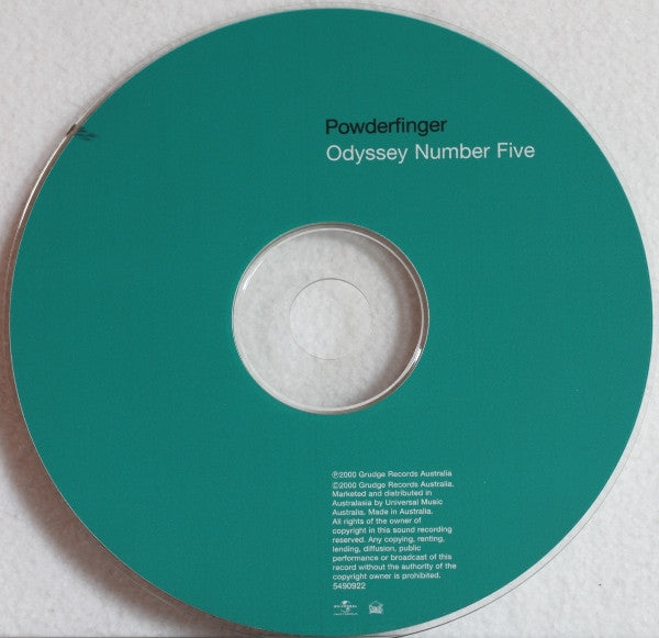 Powderfinger : Odyssey Number Five (CD, Album)