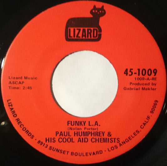 Paul Humphrey & His Cool Aid Chemists : Funky L.A. (7")