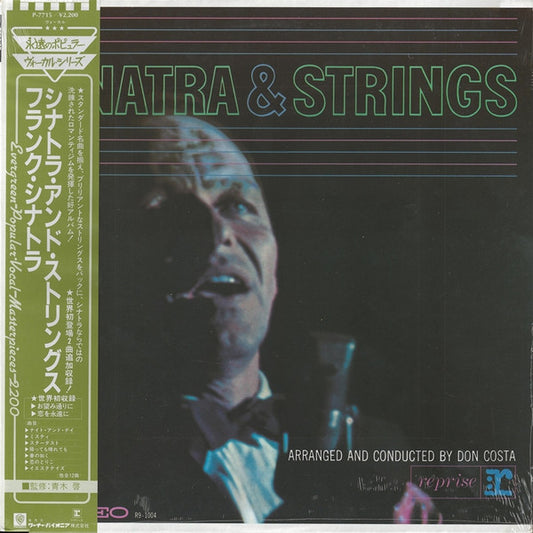 Frank Sinatra : Sinatra & Strings (LP, Album, RE)