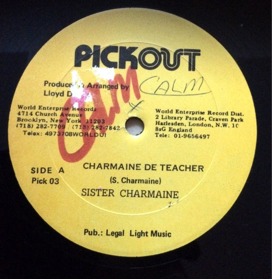 Sister Charmaine : Charmaine De Teacher (12")