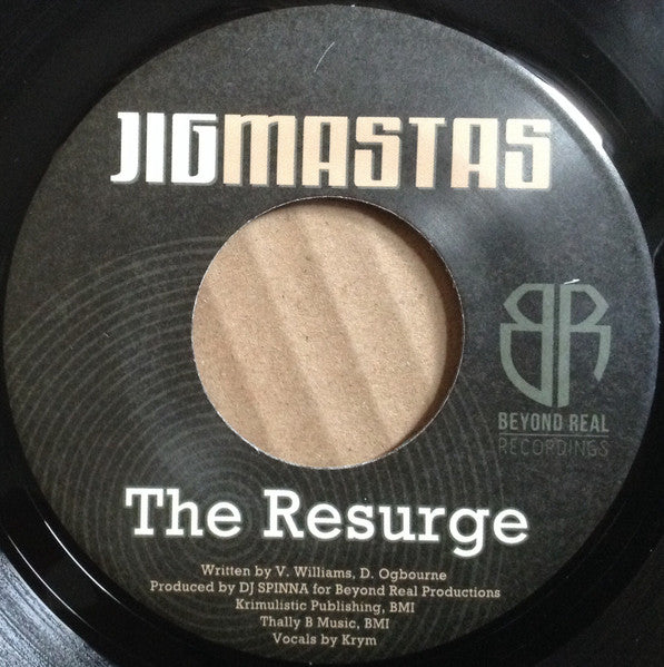 Jigmastas : Magnetize / Resurge (7", Single)