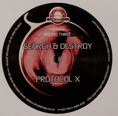 Search & Destroy (2) vs. Protocol X (2) : Round Three (12")