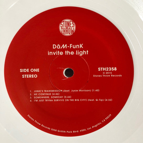 Dam-Funk : Invite The Light (3xLP, Album, Whi)