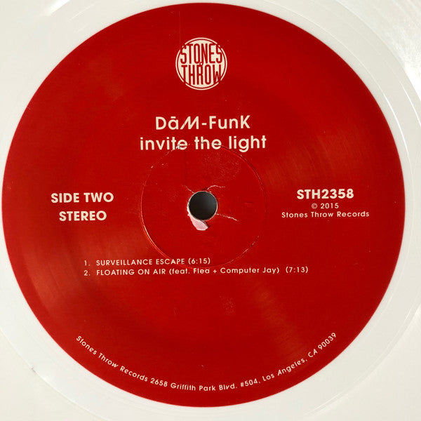 Dam-Funk : Invite The Light (3xLP, Album, Whi)