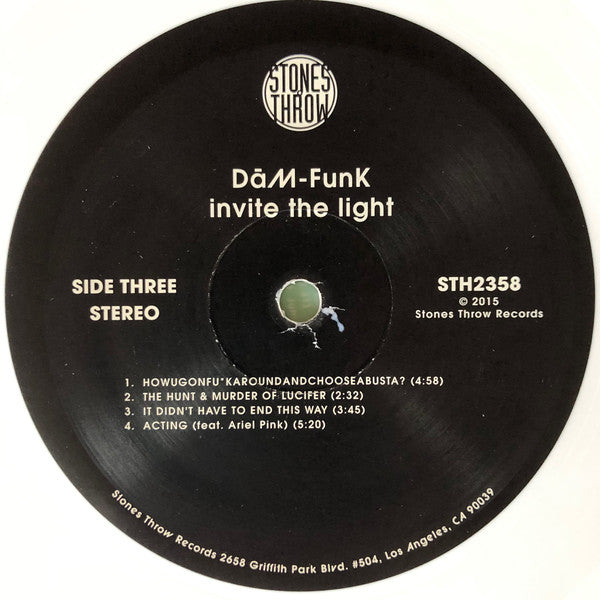 Dam-Funk : Invite The Light (3xLP, Album, Whi)