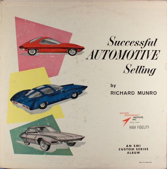 Richard Munro : Successful Automotive Selling (2xLP)