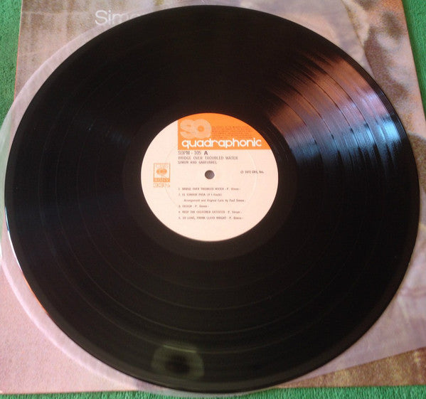 Simon And Garfunkel* : Bridge Over Troubled Water (LP, Album, Quad, SQ,)