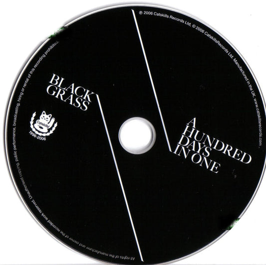 Black Grass : A Hundred Days In One (CD, Album)
