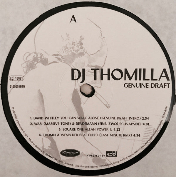 DJ Thomilla* : Genuine Draft (3xLP, Album)