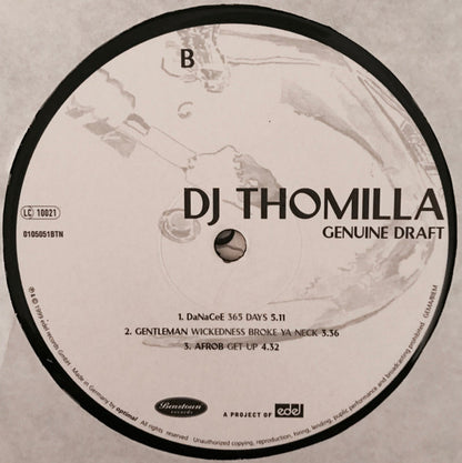 DJ Thomilla* : Genuine Draft (3xLP, Album)