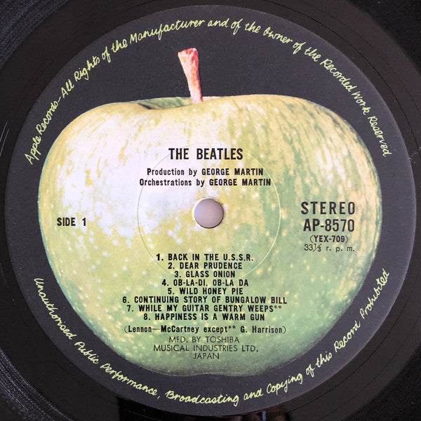 The Beatles : The Beatles (2xLP, Album, Num, RE)