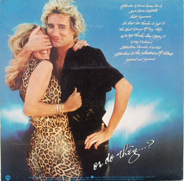 Rod Stewart : Blondes Have More Fun (LP, Album, Mon)