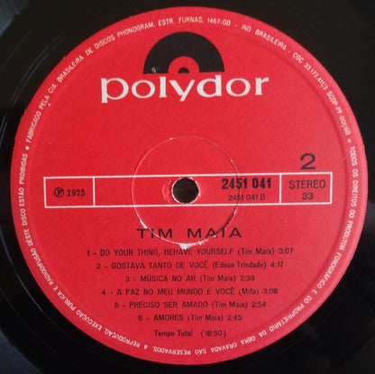 Tim Maia : Tim Maia (LP, Album)