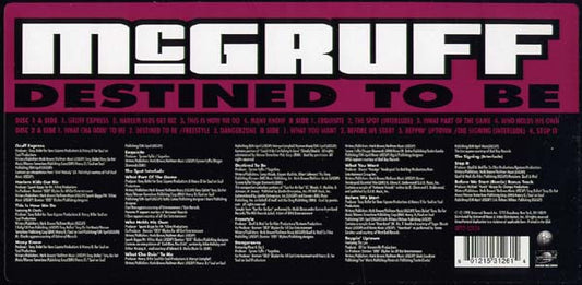 McGruff* : Destined To Be (2xLP, Album)