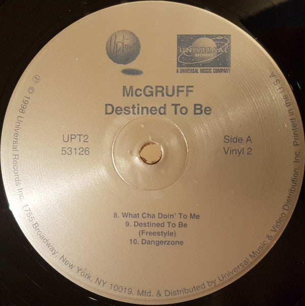 McGruff* : Destined To Be (2xLP, Album)