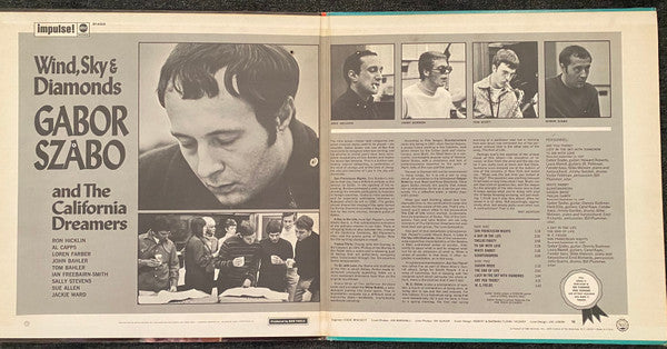Gabor Szabo And The California Dreamers : Wind, Sky And Diamonds (LP, Album, Club)