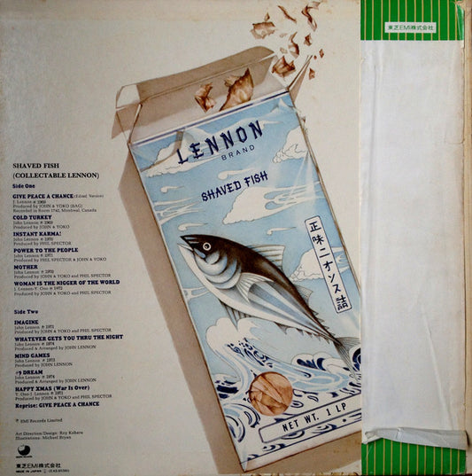 Lennon* / Plastic Ono Band* = ジョン・レノン* : Shaved Fish = ジョン・レノンの軌跡（シェイヴド・フィッシュ） (LP, Comp)