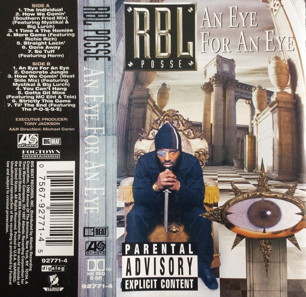 RBL Posse : An Eye For An Eye (Cass, Album)