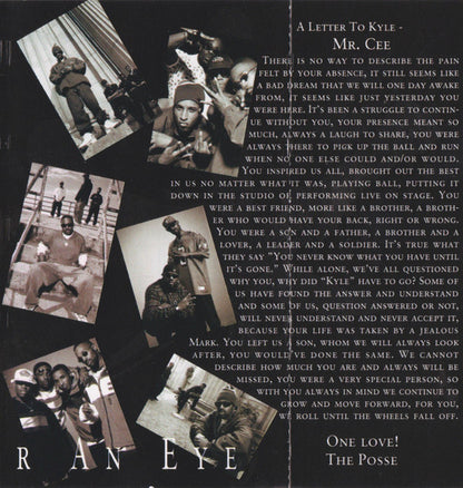 RBL Posse : An Eye For An Eye (Cass, Album)