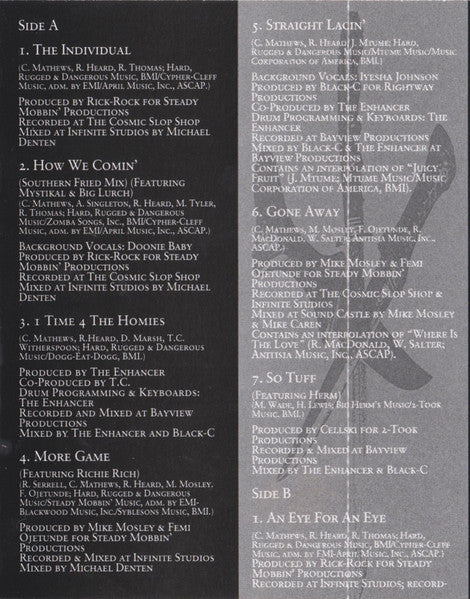 RBL Posse : An Eye For An Eye (Cass, Album)