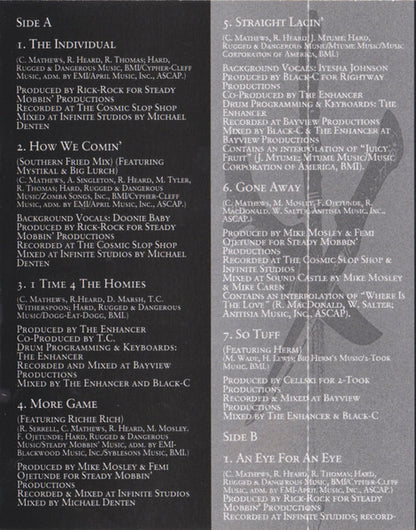 RBL Posse : An Eye For An Eye (Cass, Album)