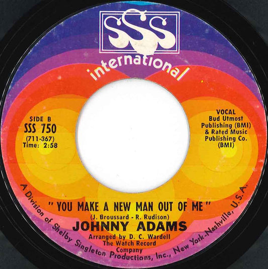 Johnny Adams : Release Me (7")