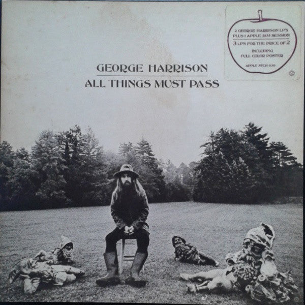 George Harrison : All Things Must Pass (3xLP, Album, Win + Box)